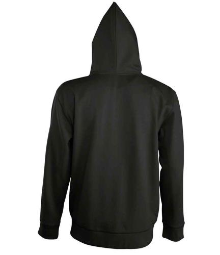 SOLS Seven Hooded Jacket - Black - 3XL